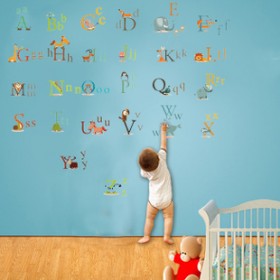 Alphabet Animals wall sticker